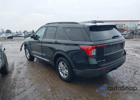 2025 Ford Explorer Active из США, поврежденный, VIN 1FMUK8DH4SGA45541